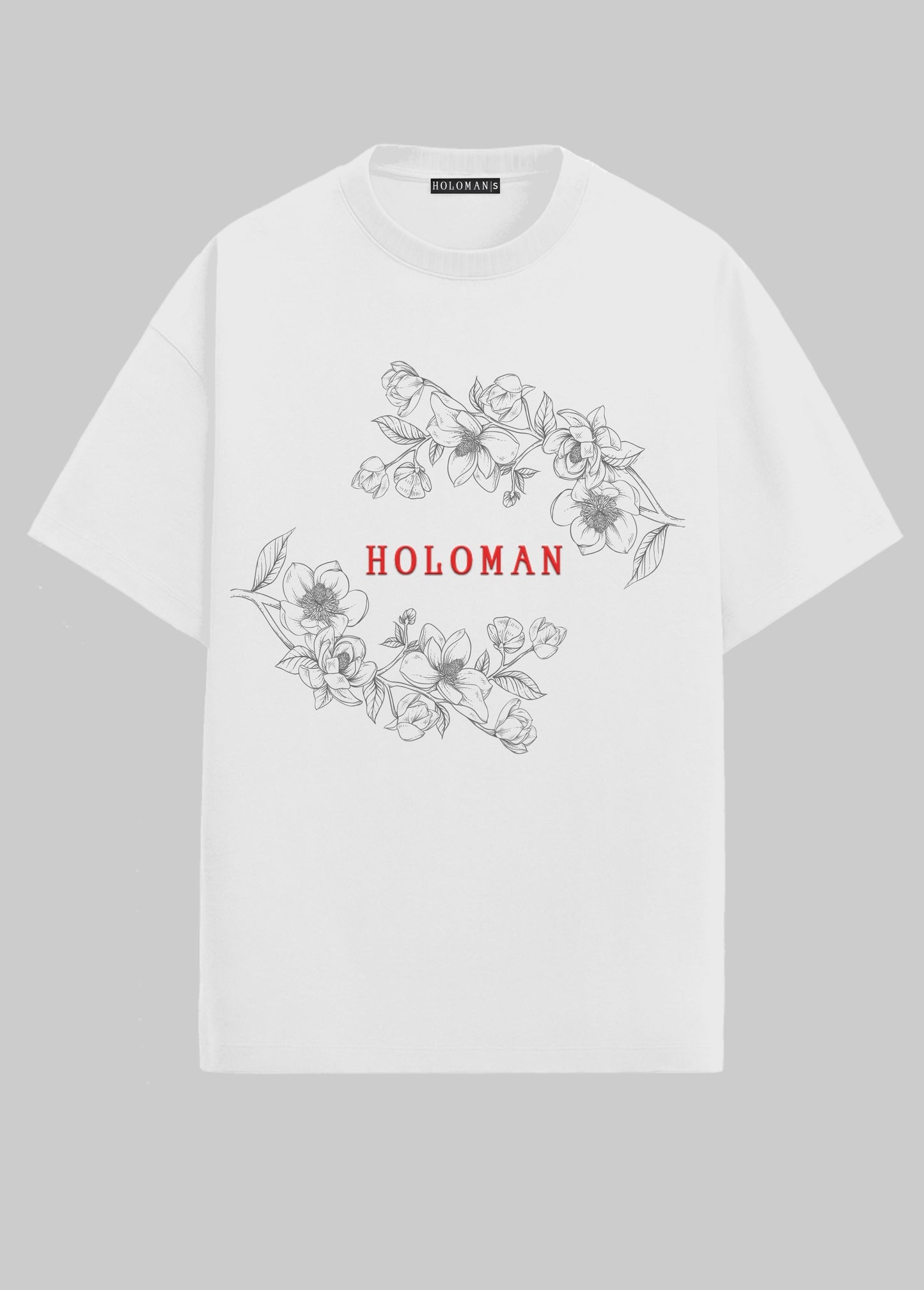 STEM OF LIFE OVERSIZED T-SHIRT- WHITE