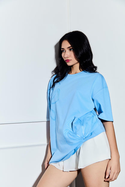 FLORAL CHAIN T-SHIRT