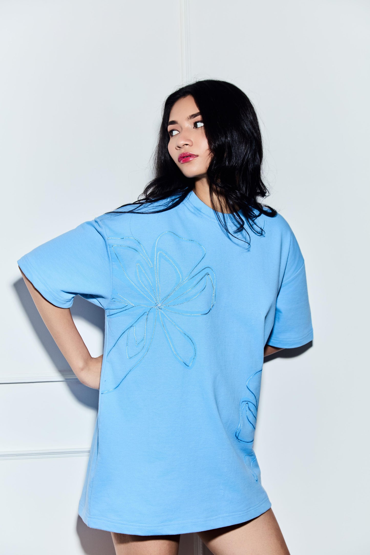 FLORAL CHAIN T-SHIRT