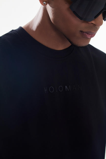 Ombré Tank- Black/Blue