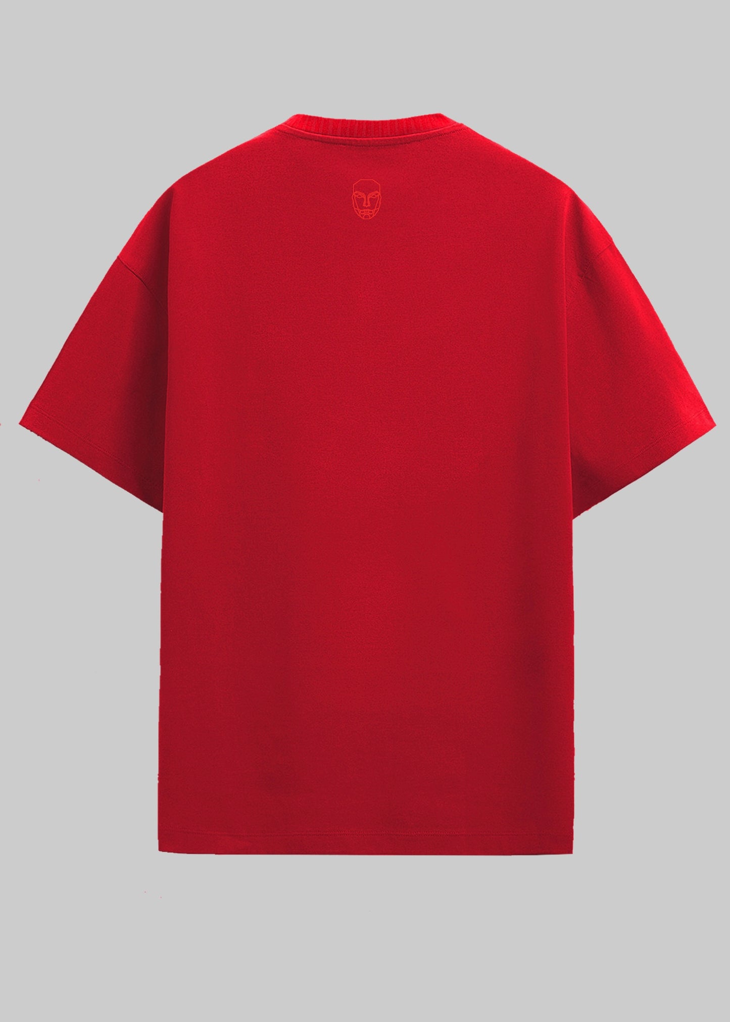 STEM OF LIFE OVERSIZED T-SHIRT- RED