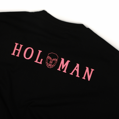 FLIRTATIOUS OVERSIZED T-SHIRT- BLACK