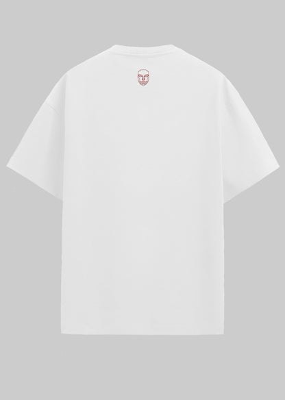STEM OF LIFE OVERSIZED T-SHIRT- WHITE