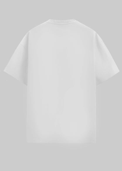 BASICS OVERSIZED T-SHIRT- WHITE