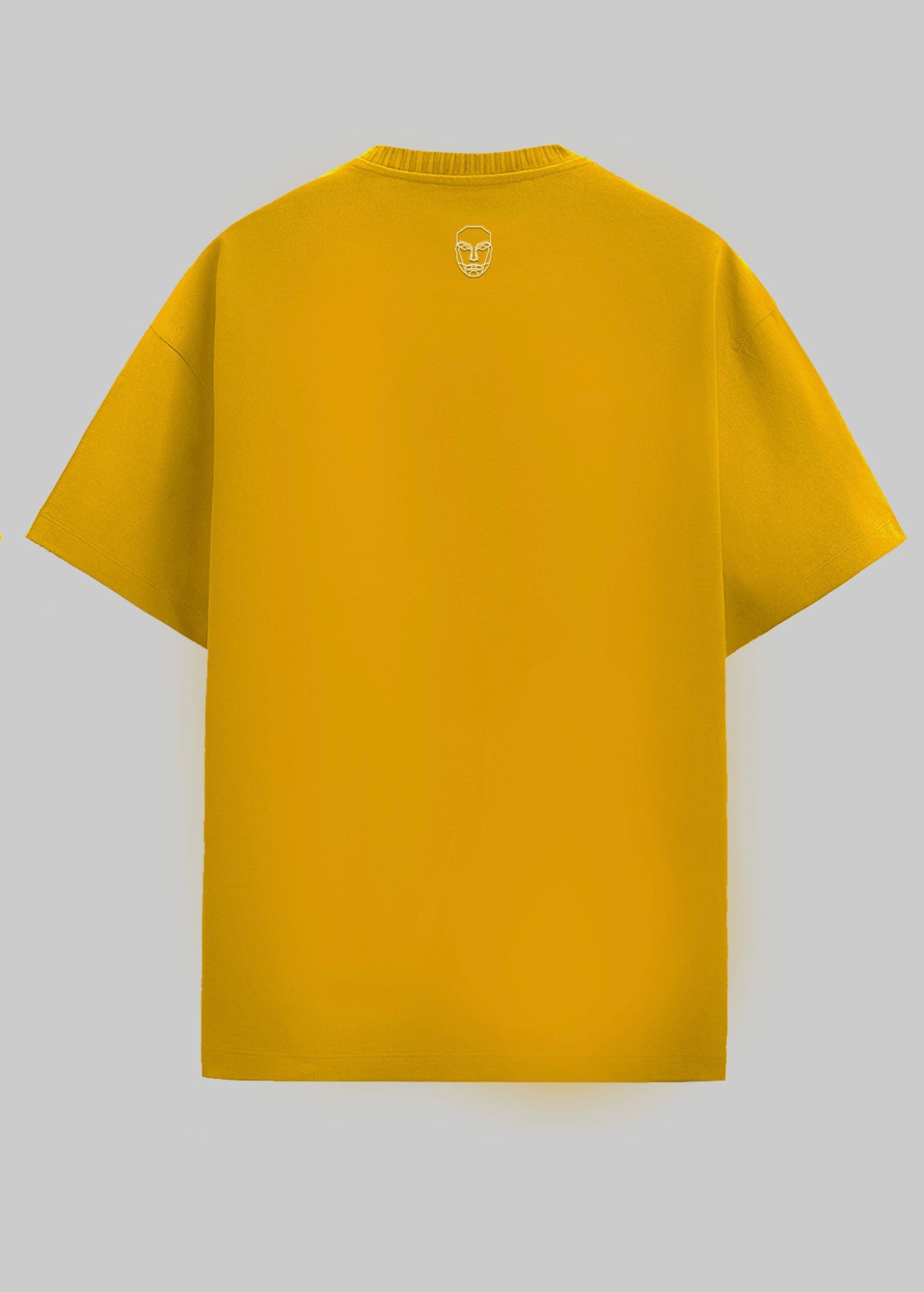 STEM OF LIFE OVERSIZED T-SHIRT- MUSTARD  YELLOW