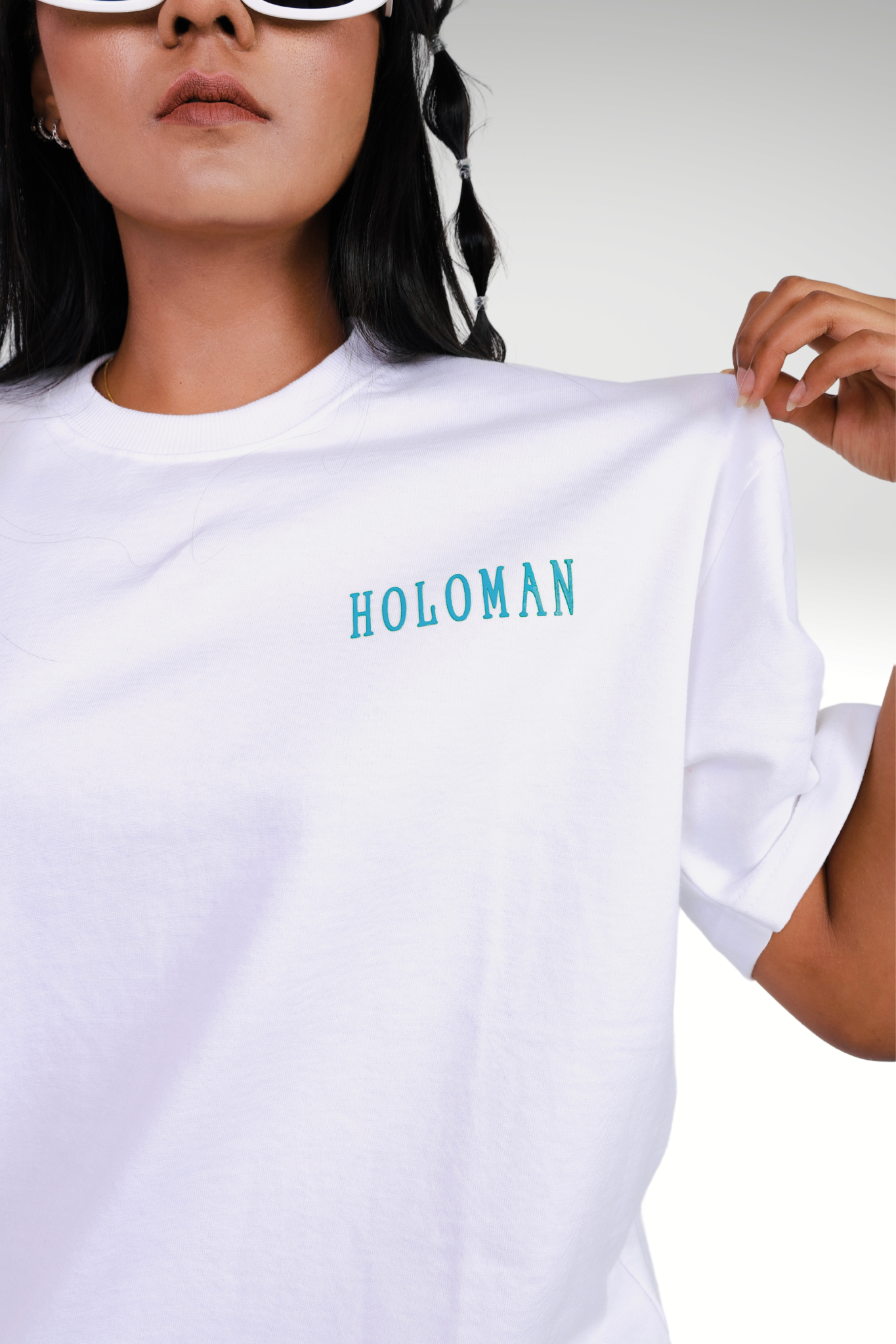 BASICS OVERSIZED T-SHIRT- WHITE