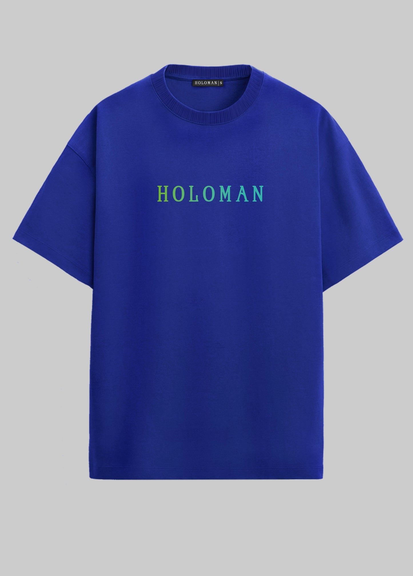 OPTIMISTIC OVERSIZED T-SHIRT- ROYAL BLUE