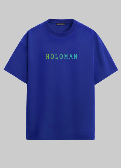 OPTIMISTIC OVERSIZED T-SHIRT- ROYAL BLUE