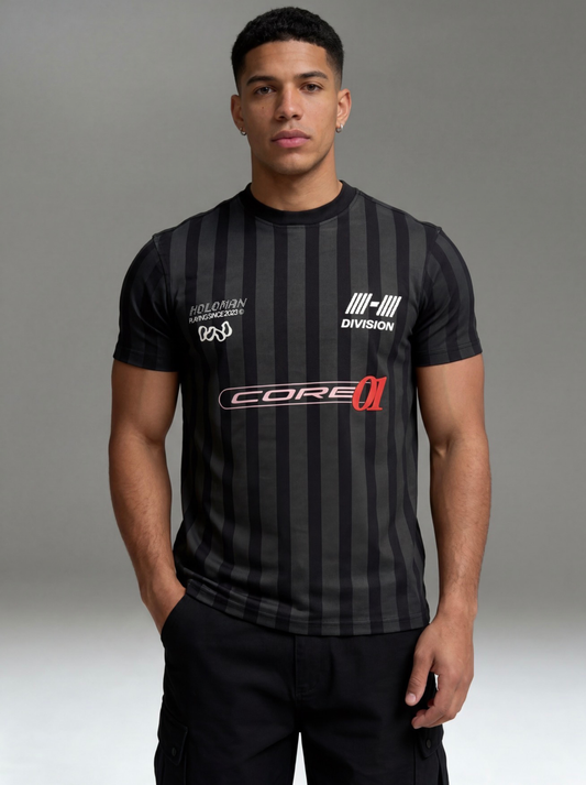 Core Black Striped T-shirt