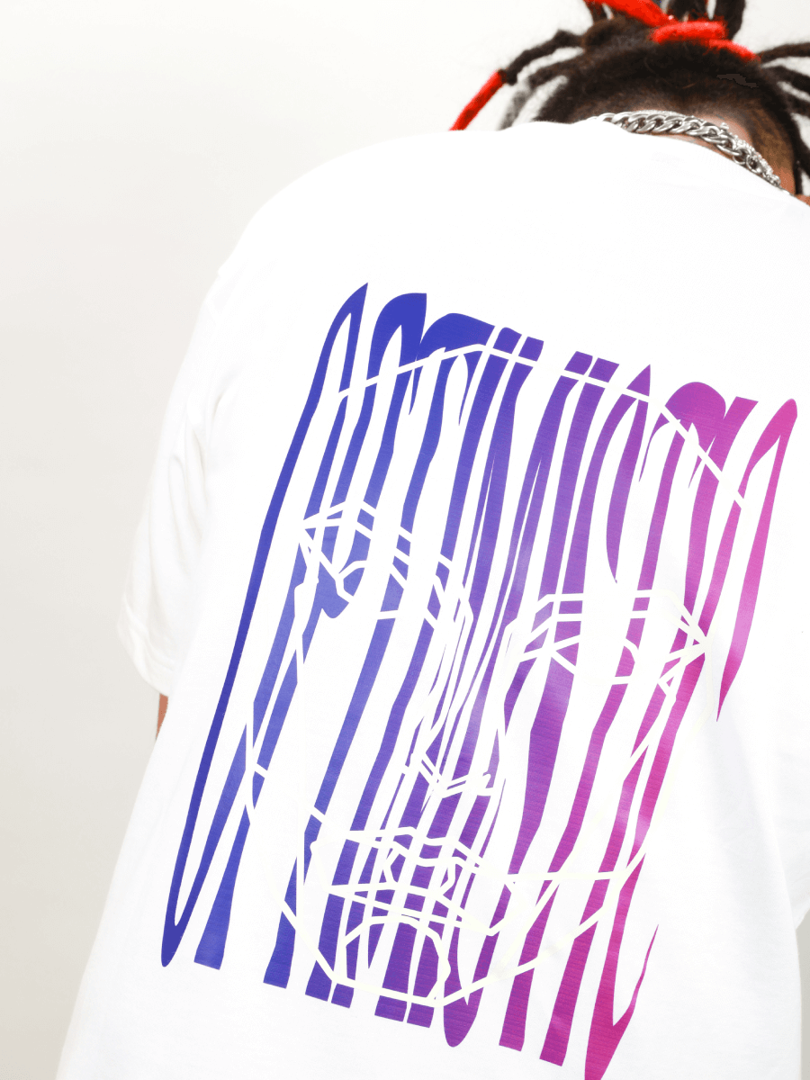 OPTIMISTIC OVERSIZED T-SHIRT- WHITE