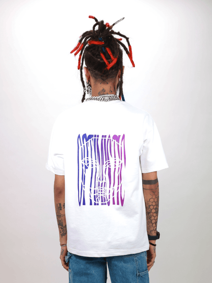 OPTIMISTIC OVERSIZED T-SHIRT- WHITE