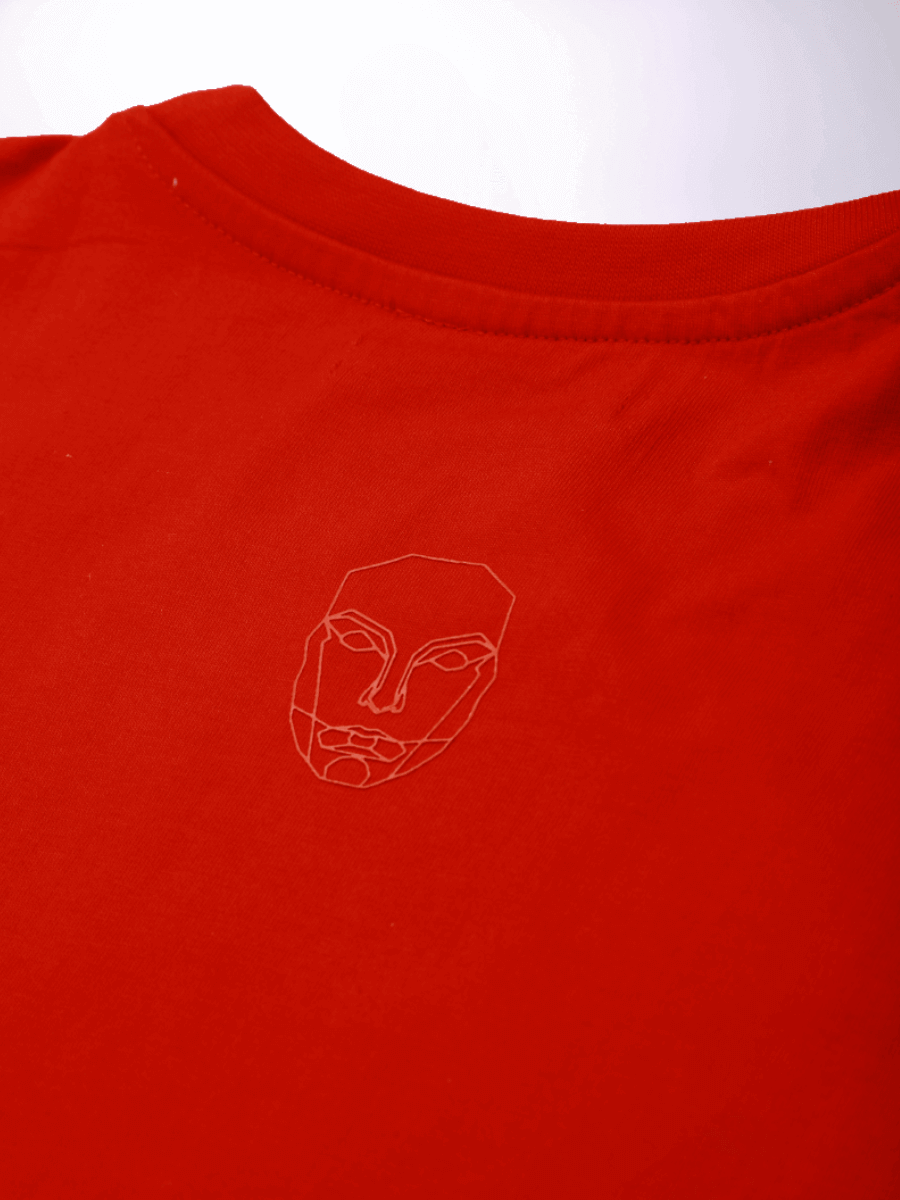 STEM OF LIFE OVERSIZED T-SHIRT- RED