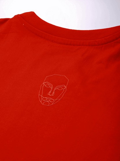 STEM OF LIFE OVERSIZED T-SHIRT- RED