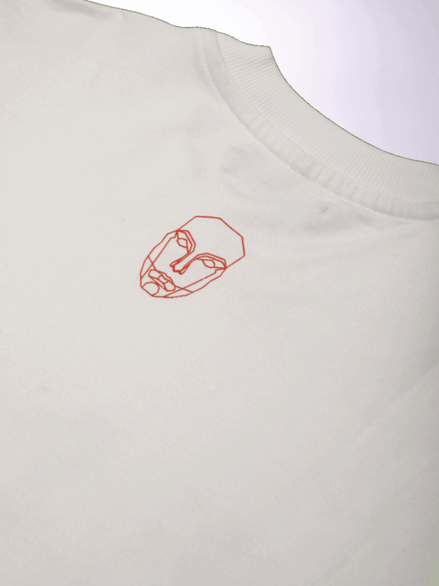 STEM OF LIFE OVERSIZED T-SHIRT- WHITE